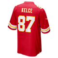 Pouc KC.Chiefs #87 Travis Kelce Red Game Stitched Jerseys