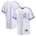 Pouc KC.Royals White 2026 City Connect Limited Home Blank Player Stitched Jerseys
