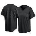Pouc KC.Royals #13 Salvador Perez Player Black Fashion Game Stitched Jerseys