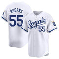Pouc KC.Royals #55 Cole Ragans Player White Alt Limited Home Stitched Jerseys