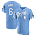Pouc KC.Royals #6 Jonathan India Player Light Blue Alt Limited Elite Home Stitched Jerseys