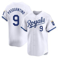 Pouc KC.Royals #9 Vinnie Pasquantino Player White Alt Limited Home Stitched Jerseys