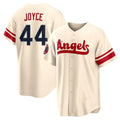 Pouc LA.Angels #44 Ben Joyce Player Cream City Connect Home Stitched Jerseys