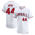 Pouc LA.Angels #44 Ben Joyce Player White Limited Elite Stitched Home Jerseys