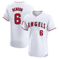 Pouc LA.Angels #6 Anthony Rendon Player White Limited Elite Stitched Home Jerseys