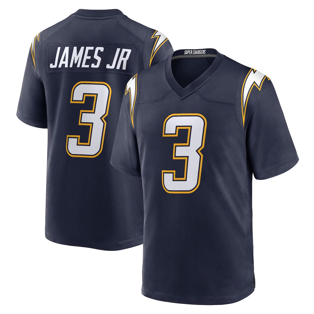 Pouc LA.Chargers #3 Derwin James Jr. Player Navy Alternate Home Game Stitched Jerseys
