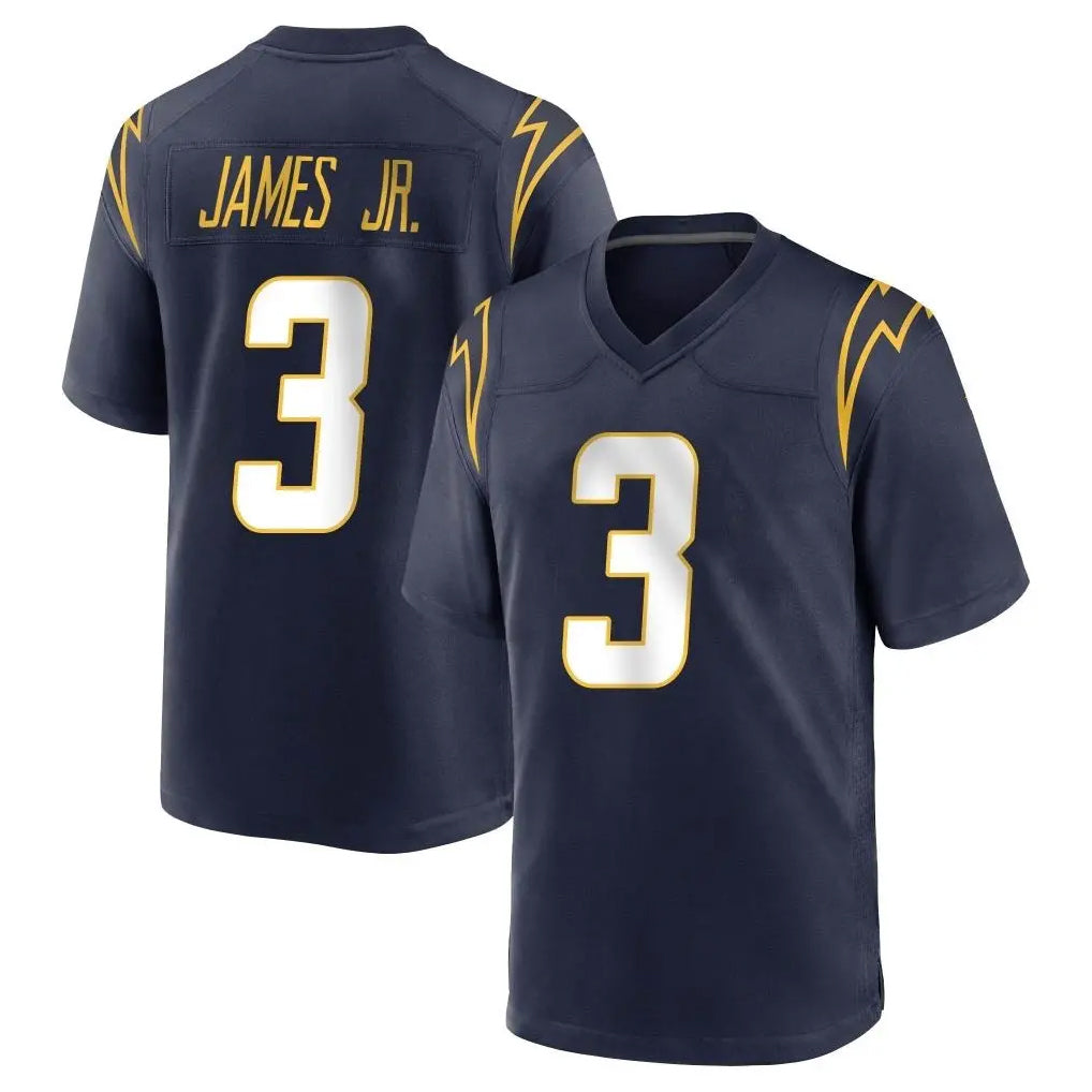 Pouc LA.Chargers #3 Derwin James Jr. Player Navy Home Game Stitched Jerseys