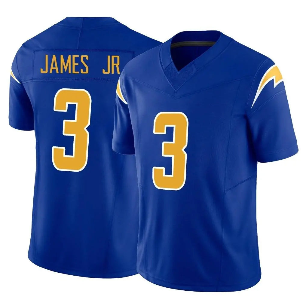 Pouc LA.Chargers #3 Derwin James Jr. Player Royal Limited Vapor F.U.S.E. Home Game Stitched Jerseys
