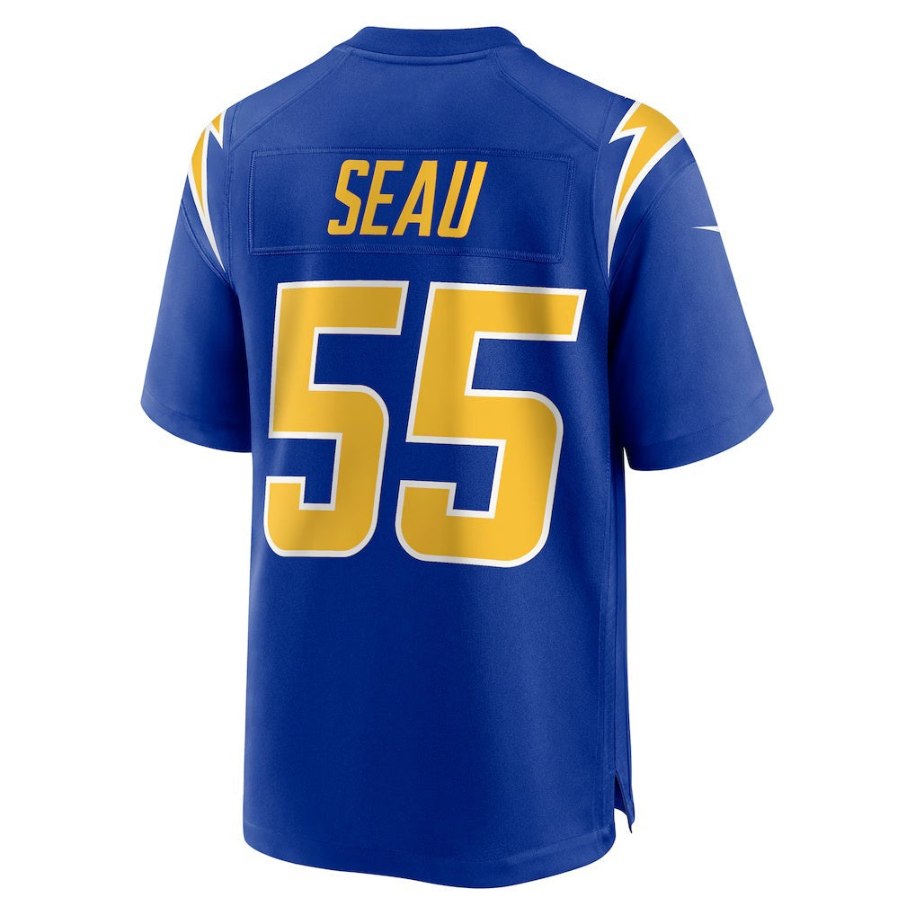Pouc LA.Chargers #55 Junior Seau Royal Retired Player Alternate Game Stitched Jerseys