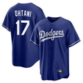 Pouc LA.Dodgers #17 Shohei Ohtani Player Royal Home Game Stitched Jerseys