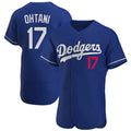 Pouc LA.Dodgers #17 Shohei Ohtani Player Royal Limited Elite Home Stitched Jerseys