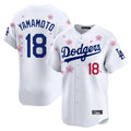 Pouc LA.Dodgers #18 Yoshinobu Yamamoto Player White Tokyo Series Vapor Premier Limited Stitched Jerseys