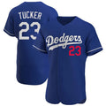 Pouc LA.Dodgers #23 Kyle Tucker Player Royal Limited Elite Home Stitched Jerseys