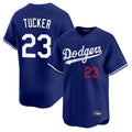 Pouc LA.Dodgers #23 Kyle Tucker Player Royal Limited Home Stitched Jerseys