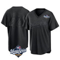 Pouc LA.Dodgers #44 Andy Pages Player Black World Series Pitch Fashion T-shirt Stitched Jerseys