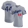 Pouc LA.Dodgers #44 Andy Pages Player Gray Limited Elite Home Stitched Jerseys