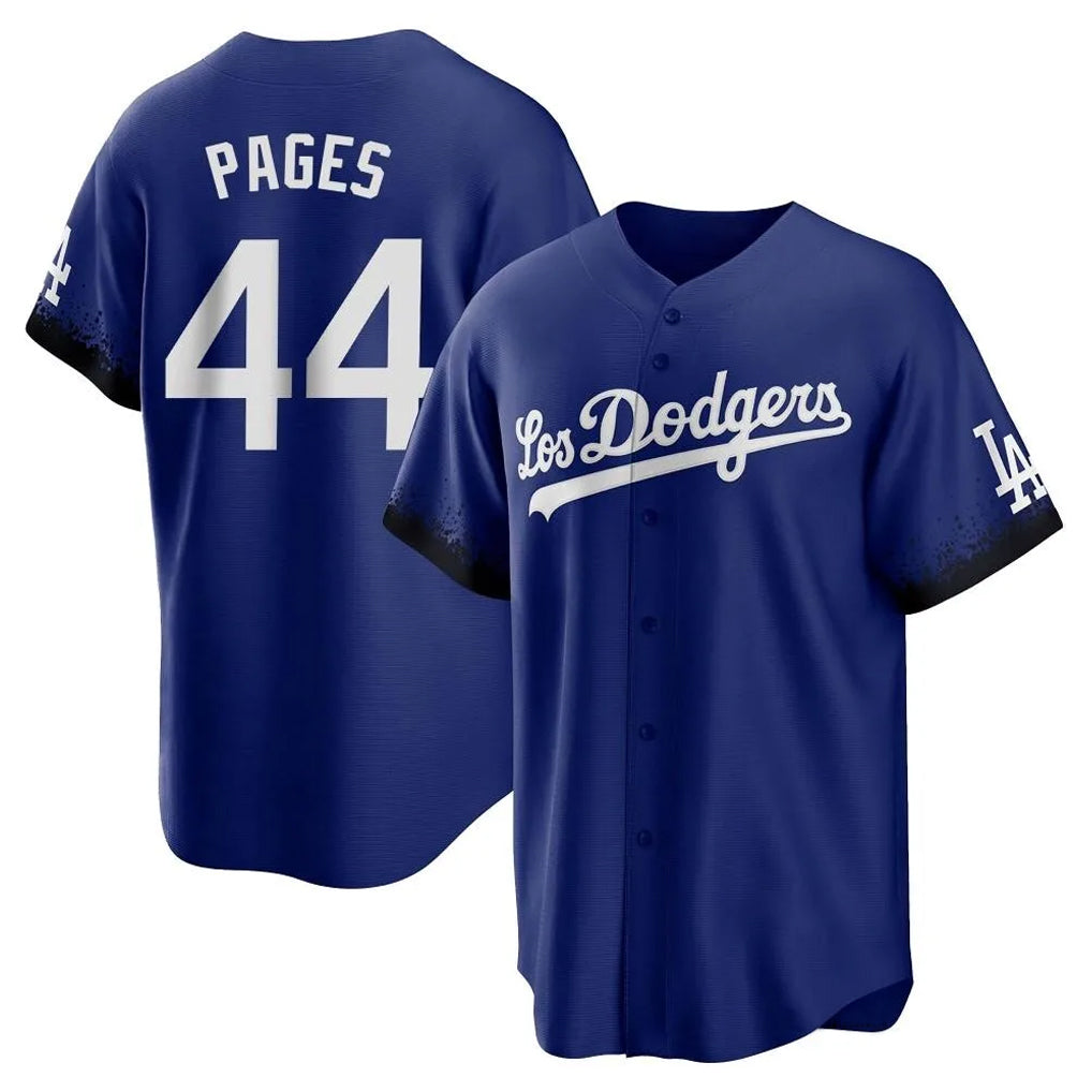 Pouc LA.Dodgers #44 Andy Pages Player Royal City Connect Home Game Stitched Jerseys