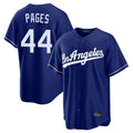 Pouc LA.Dodgers #44 Andy Pages Player Royal Game Stitched Jerseys