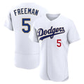 Pouc LA.Dodgers #5 Freddie Freeman Player White 2026 Collection Stadium Limited Elite Stitched Jerseys