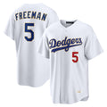 Pouc LA.Dodgers #5 Freddie Freeman Player White 2026 Collection Stadium Limited Stitched Jerseys