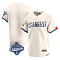 Pouc LA.Dodgers Blank Player Cream City Connect Limited Home World Series Meet Stitched Jerseys