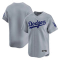 Pouc LA.Dodgers Blank Player Gray Limited Home Stitched Jerseys