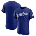 Pouc LA.Dodgers Blank Player Royal City Connect Elite Home Stitched Jerseys