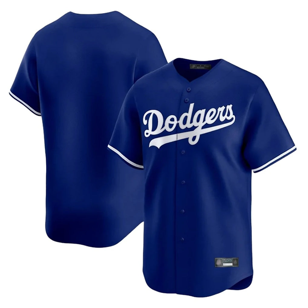 Pouc LA.Dodgers Blank Player Royal Limited Home Stitched Jerseys