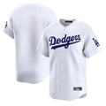 Pouc LA.Dodgers Blank Player White Limited Home Stitched Jerseys