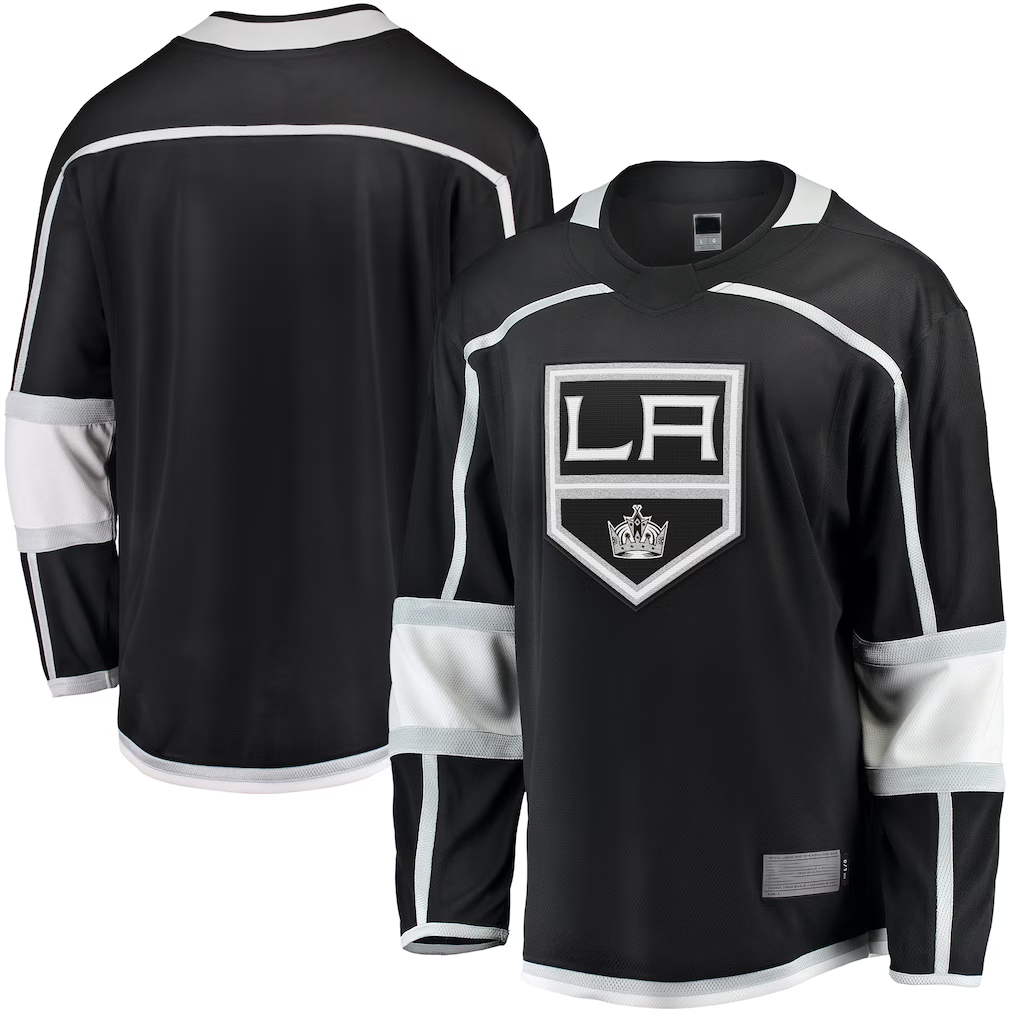 Pouc LA.Kings Black Home Breakaway Jerseys
