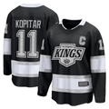 Pouc LA.Kings #11 Anze Kopitar Black Home Premier Breakaway Player Jerseys
