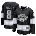 Pouc LA.Kings #8 Drew Doughty Black Home Premier Breakaway Player Jerseys