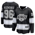 Pouc LA.Kings #96 Andrei Kuzmenko Black Home Breakaway Jerseys