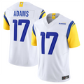 Pouc LA.Rams #17 Davante Adams Player White F.U.S.E. Limited Stitched Jerseys