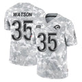 Pouc LA.Rams #35 Jaylen Watson Player Arctic Camo Salute To Service Limited Game Stitched Jerseys