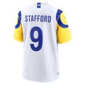 Pouc LA.Rams #9 Matthew Stafford White White Game Player Stitched Jerseys