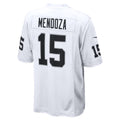 Pouc LV.Raiders #15 Fernando Mendoza White Game Player Stitched Jerseys