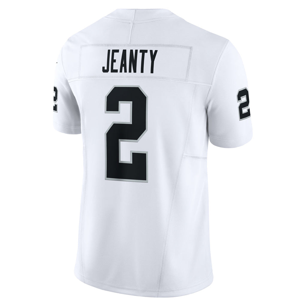 Pouc LV.Raiders #2 Ashton Jeanty Player Whtie Vapor F.U.S.E. Limited Stitched Jerseys