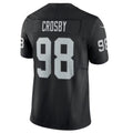 Pouc LV.Raiders #98 Maxx Crosby Black Vapor F.U.S.E. Limited Jersey American Stitched Jerseys