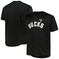 Pouc M.Bucks Profile Black Big & Tall Pop Jerseys