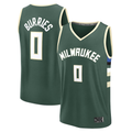 Pouc M.Bucks #0 Brayden Burries Green 2026  Draft First Round Pick Fast Break Jerseys - Icon Edition