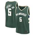 Pouc M.Bucks #5 Gary Trent Jr. Hunter Green Fast Break Replica Player Jerseys - Icon Edition