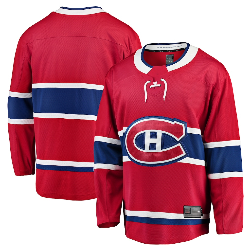 Pouc M.Canadiens Red Breakaway Home Jerseys