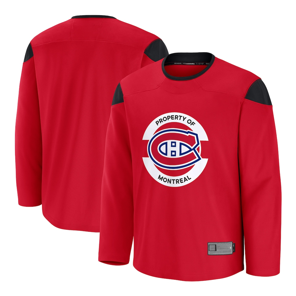 Pouc M.Canadiens Red Practice Jerseys
