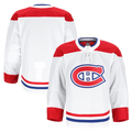 Pouc M.Canadiens White Away Authentic Pro Jerseys