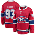 Pouc M.Canadiens #93 Ivan Demidov Red Home Breakaway Jerseys
