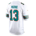 Pouc M.Dolphins #13 Dan Marino White Retired Player Jersey American Stitched Jersey