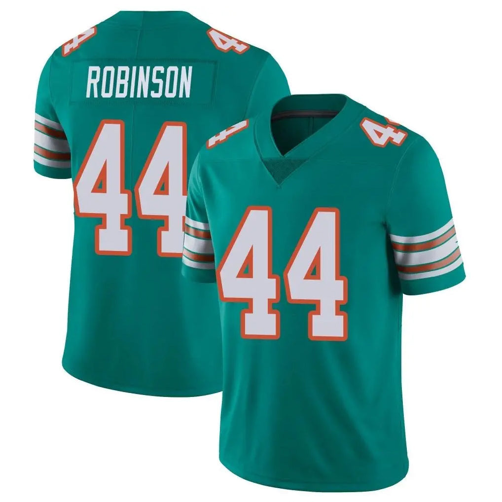 Pouc M.Dolphins #44 Chop Robinson Player Aqua Limited Alternate Vapor Untouchable Home Game Stitched Jerseys