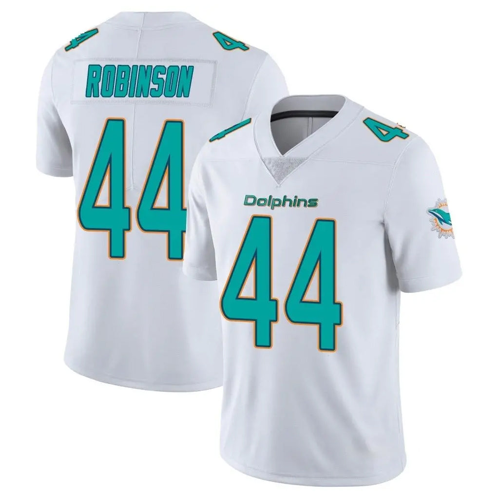 Pouc M.Dolphins #44 Chop Robinson Player White Limited Vapor Untouchable Home Game Stitched Jerseys