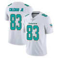 Pouc M.Dolphins #83 Kevin Coleman Jr. Player White Limited Vapor Untouchable Home Game Stitched Jerseys